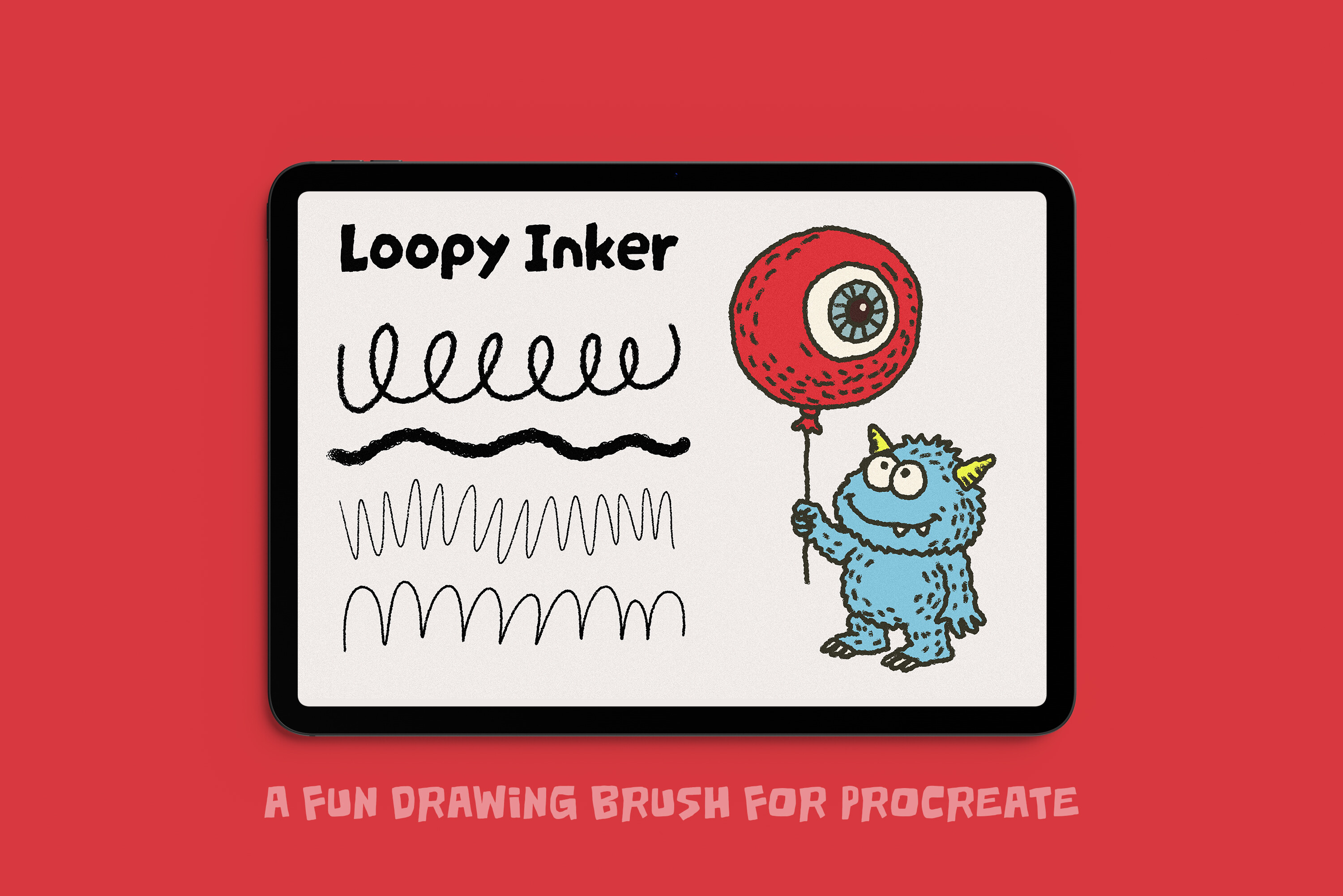 Loopy Inker Procreate Brush