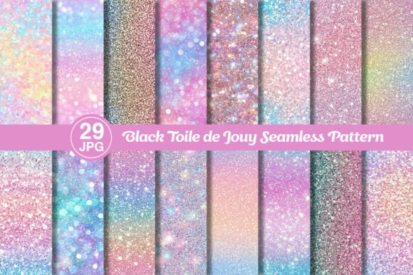 Pastel Glitter Digital Paper