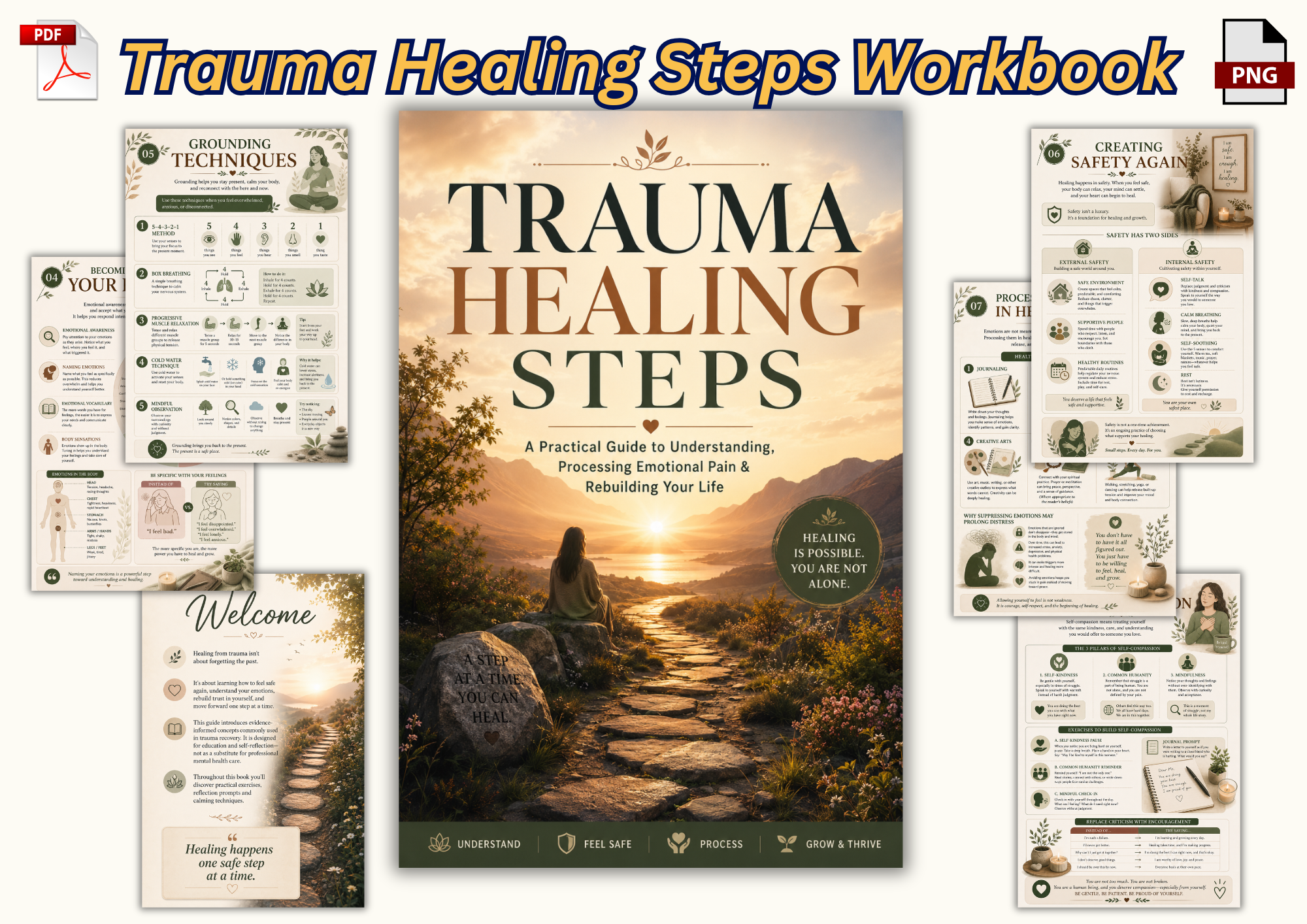 Trauma Healing Steps Workbook