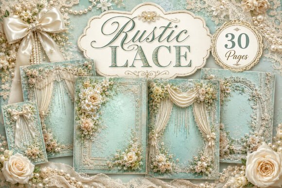Preview of Vintage Travels Junk Journal Kit