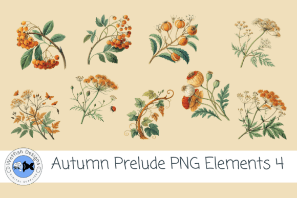 Autumn Prelude PNG Elements 4