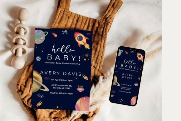Baby Shower Invitation Template 72