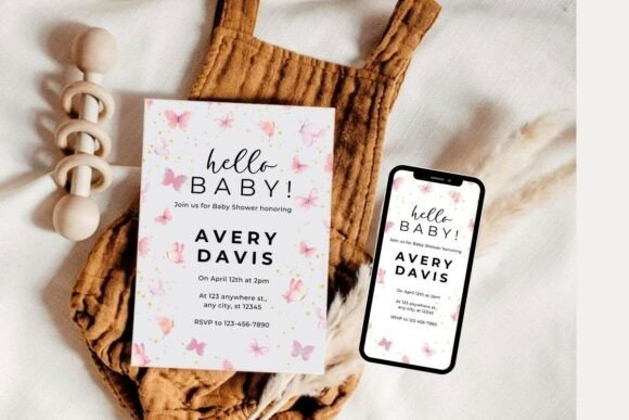 Baby Shower Invitation Template 77