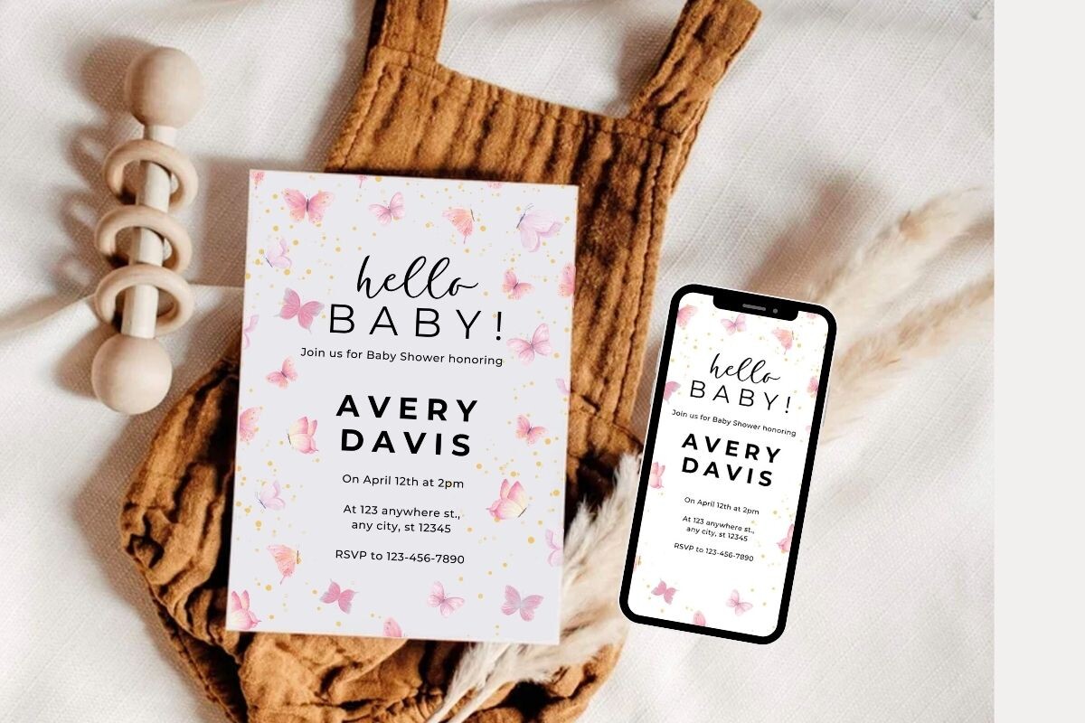 Baby Shower Invitation Template 77