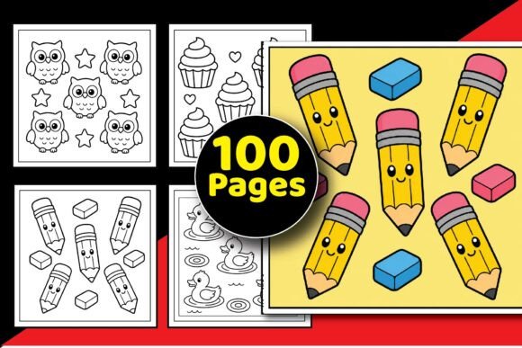 Bold & Easy Pattern Coloring Pages