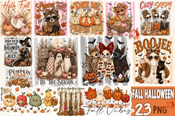 Fall Halloween Sublimation Bundle