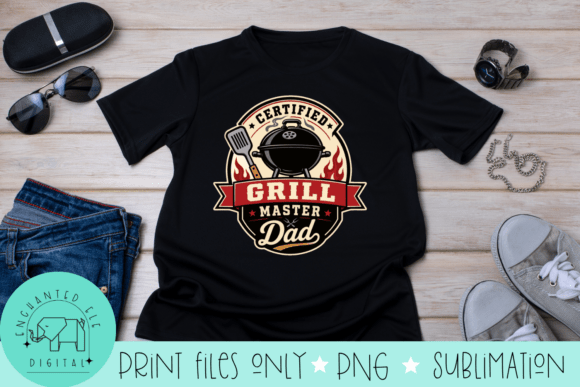 Grill Master Dad | Father's Day PNG