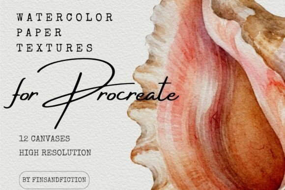 Watercolor Paper Textures for Procreate
