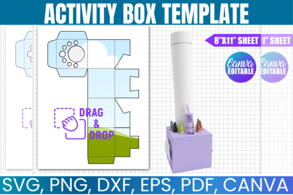 Activity Box Canva Frame Template