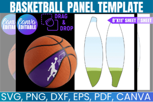 Basketball Framelayout Basketball Panel Frame Template Graphic by Gfx Shaown · Creative Fabrica