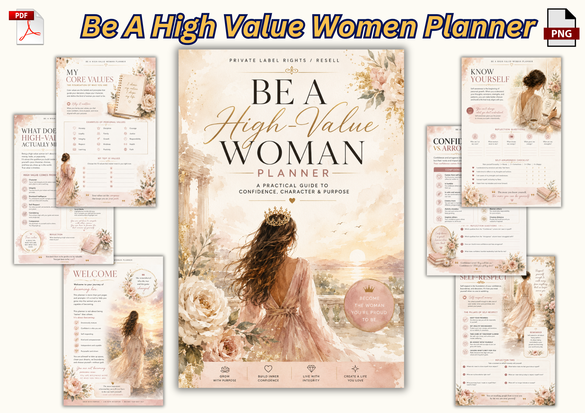 Be a High-Value Woman Planner