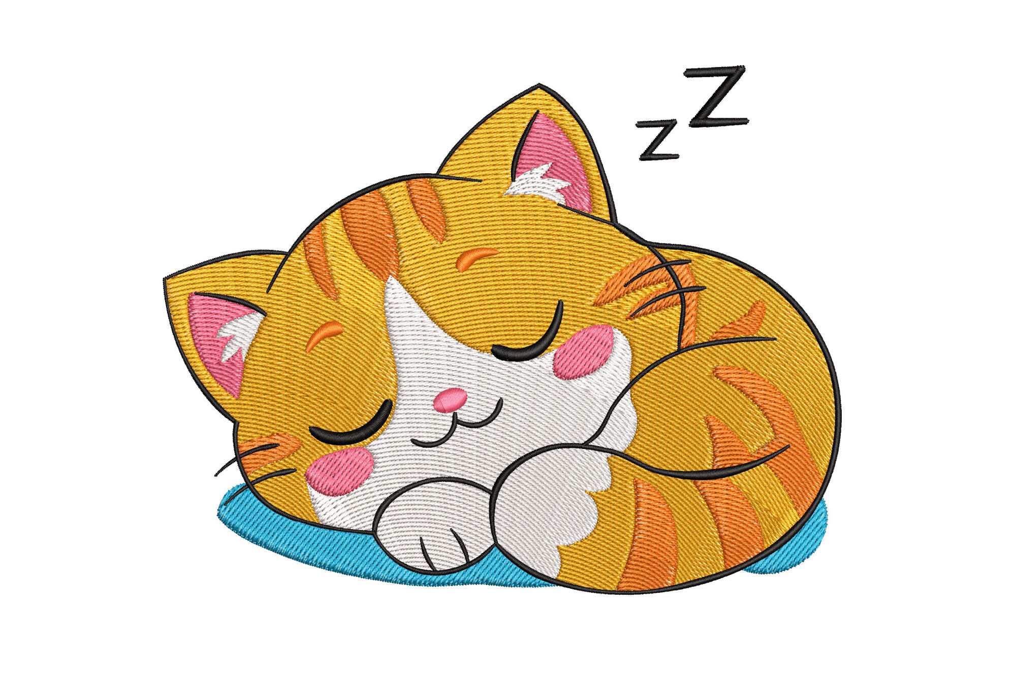 Cute Cat Sleeping