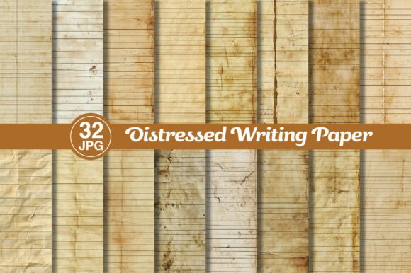 Distressed Writing Paper, Grunge Journal