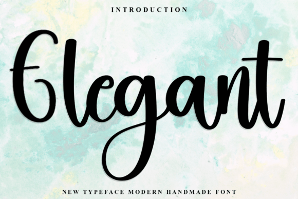 Elegant Font by FreshTypeINK preview