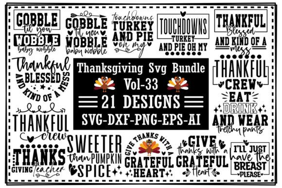 Thanksgiving SVG Bundle Vol-33
