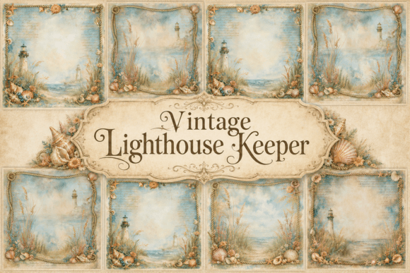 Preview of Vintage Lighthouse Keeper