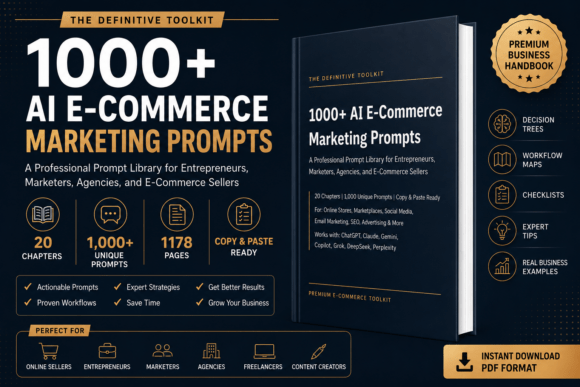 1000+ AI E-Commerce Marketing Prompts