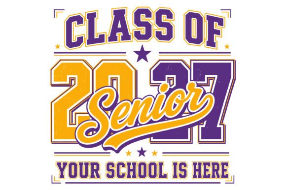 Class of 2027 Senior SVG