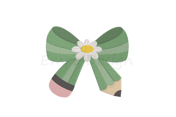 Coquette Flower Pencil Embroidery