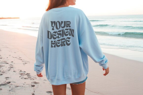 Gildan 18000 Sweatshirt Mockups