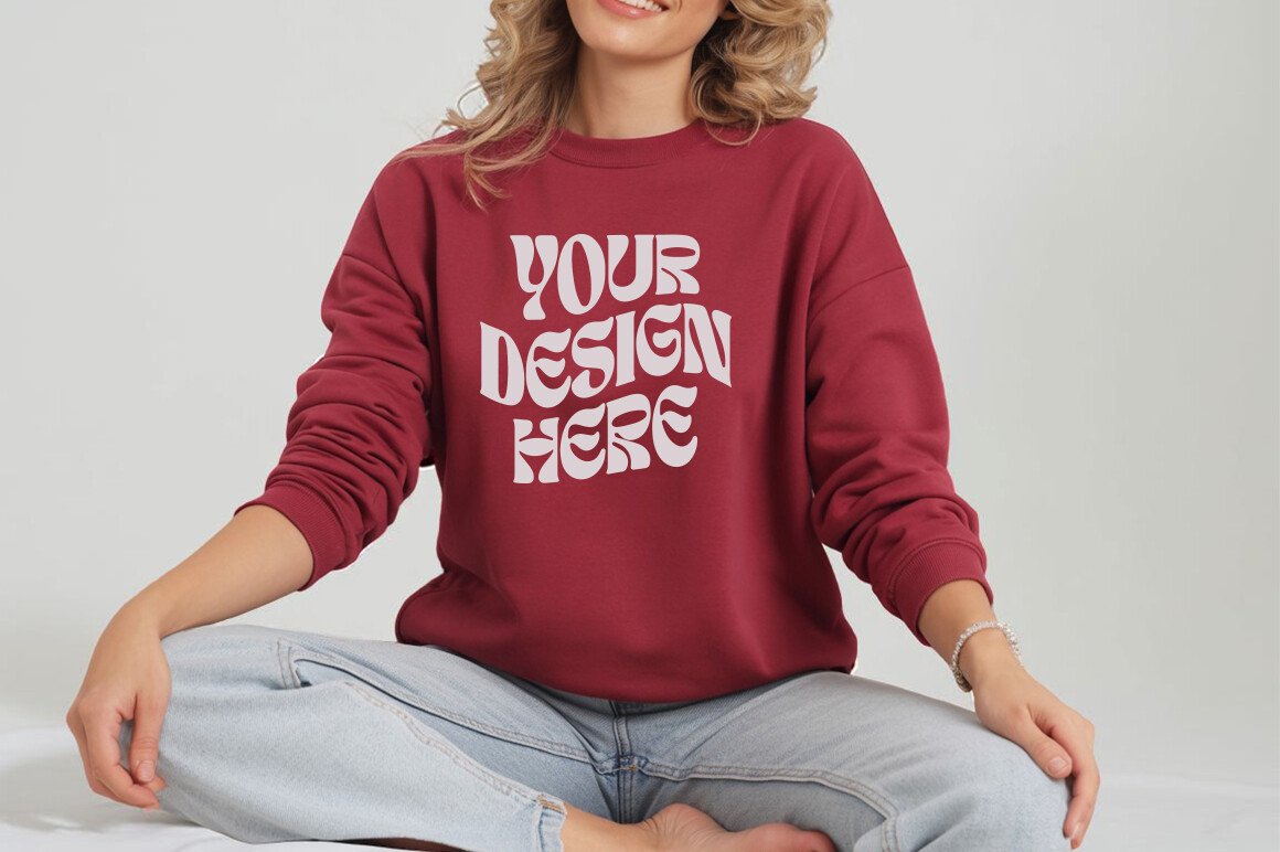 Gildan 18000 Sweatshirt Mockups