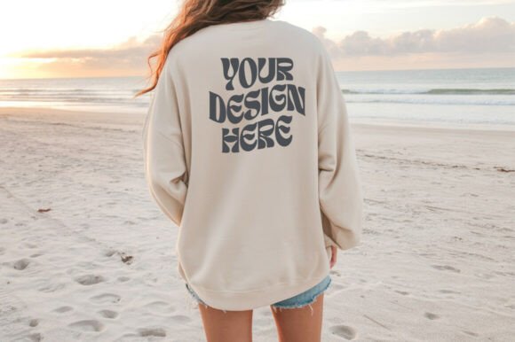 Gildan 18000 Sweatshirt Mockups
