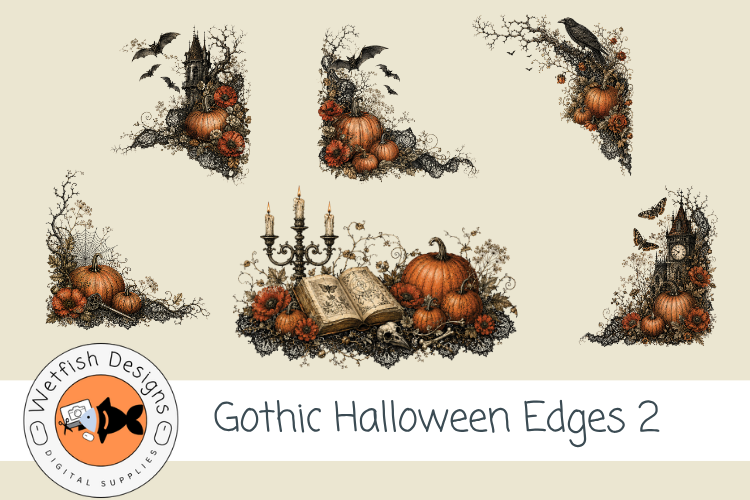Gothic Halloween Edges 2