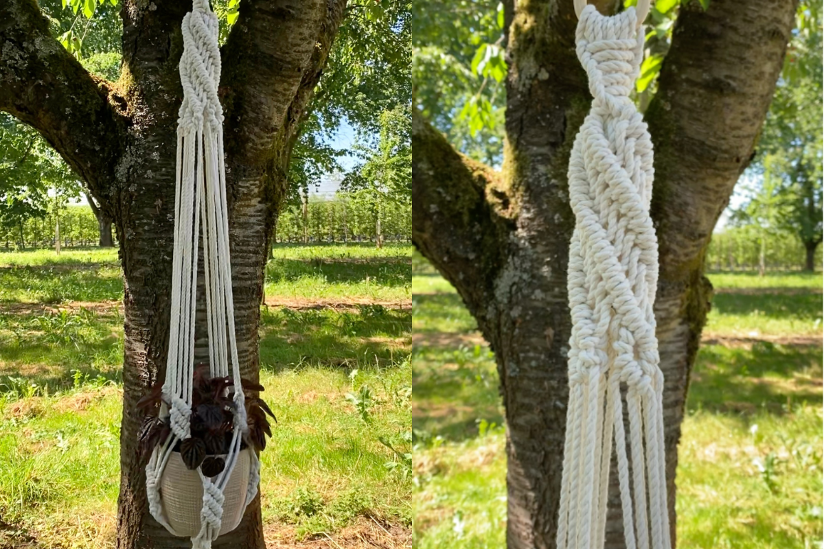 Macrame Plant Hanger Pattern PDF