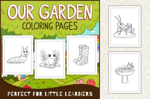 Our Garden Coloring Pages for Kids