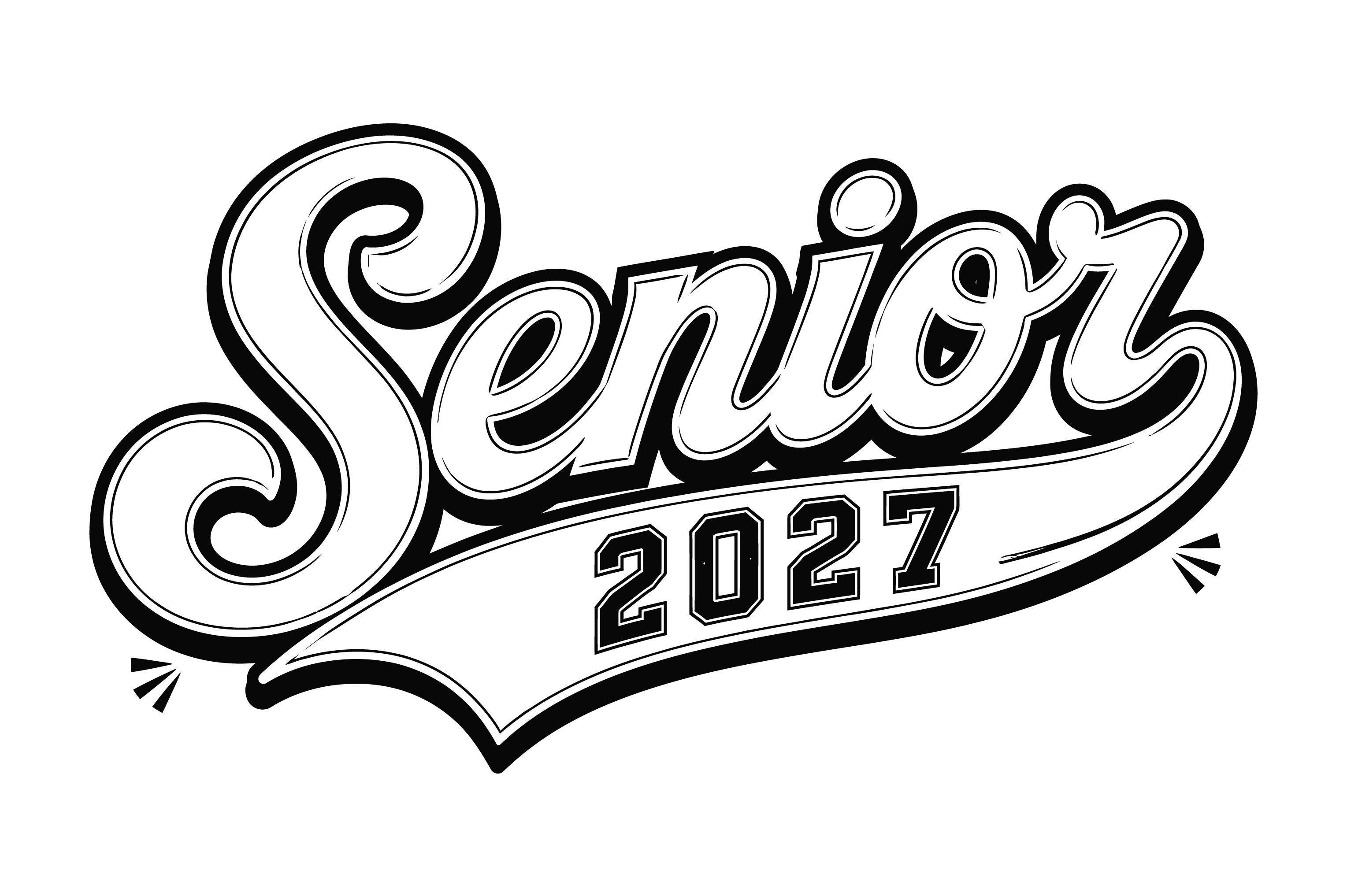 Senior 2027 Script SVG