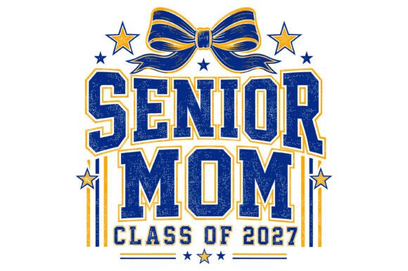 Senior Mom Class of 2027 SVG