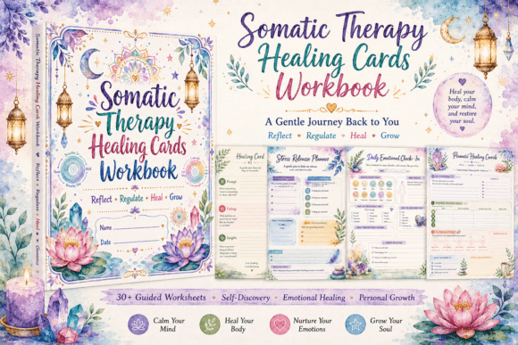 Somatic Therapy Healing Cards Workbook