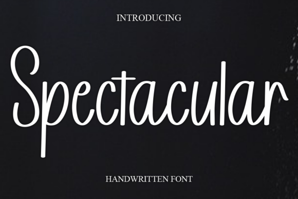 Spectacular Font