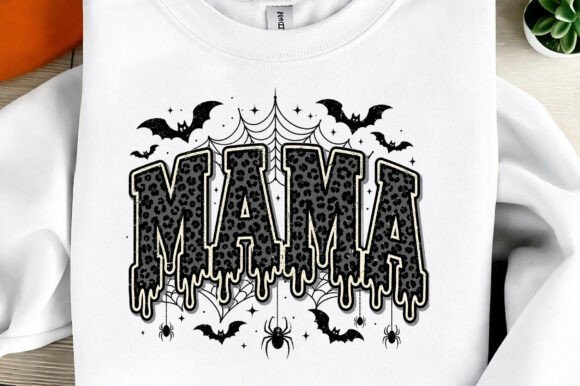 Spooky Halloween Mama Png