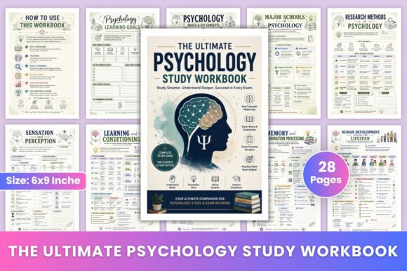 The Ultimate Psychology Study Workbook