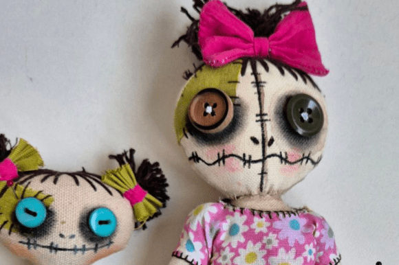 Primitive cloth doll