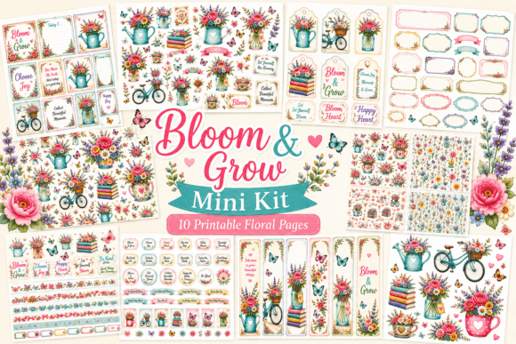 Bloom and Grow Junk Journal Mini Kit