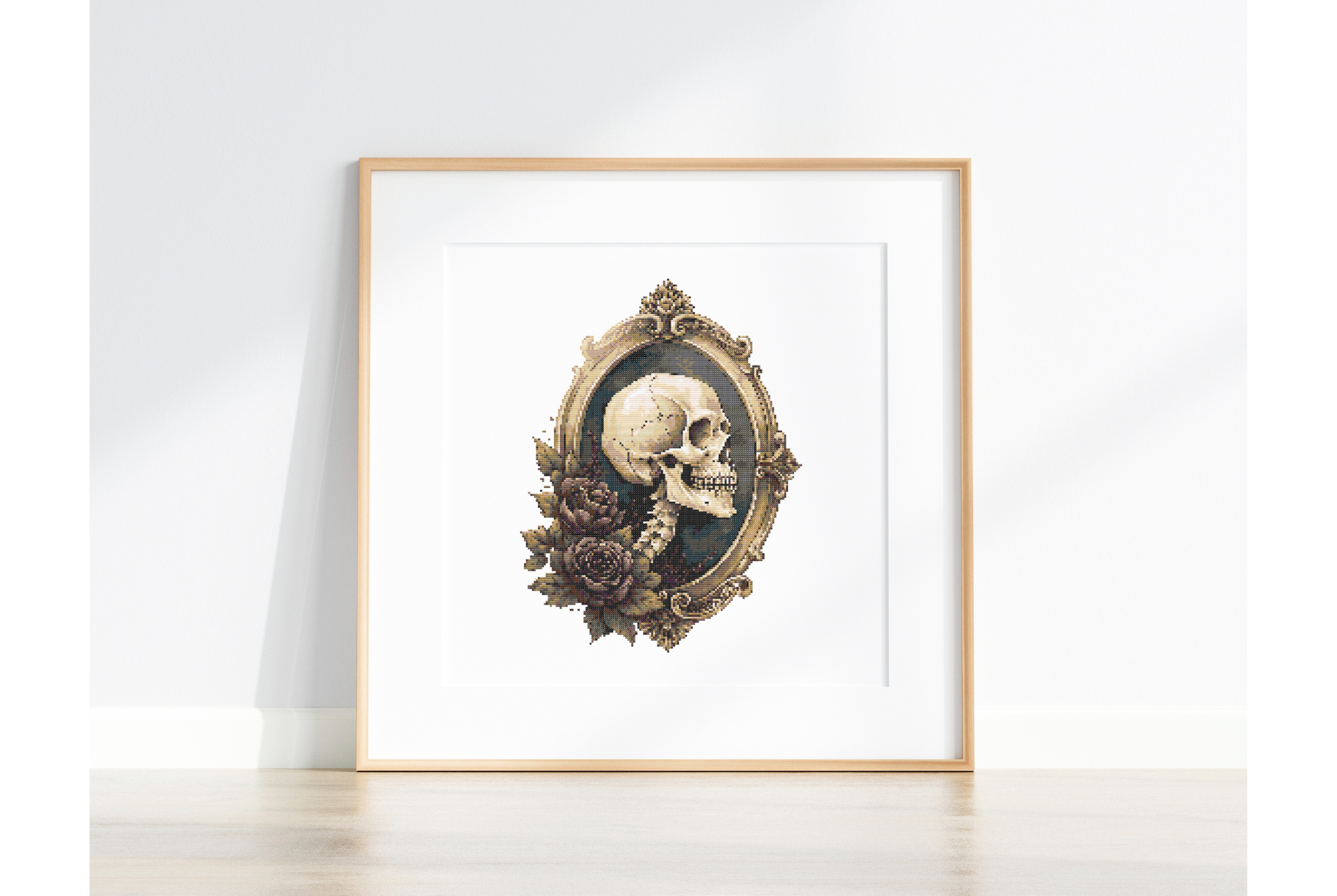 Dark Cross Stitch Chart PDF