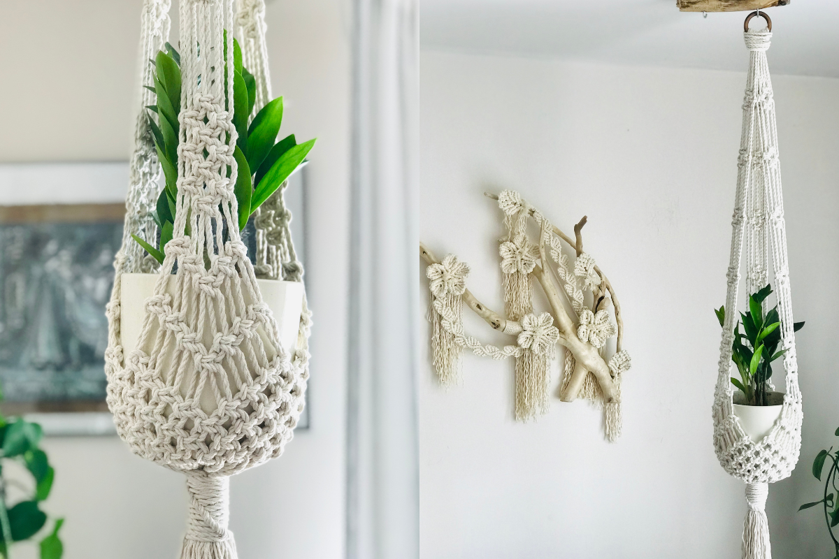 Elegant Macramé Plant Hanger DIY Pattern