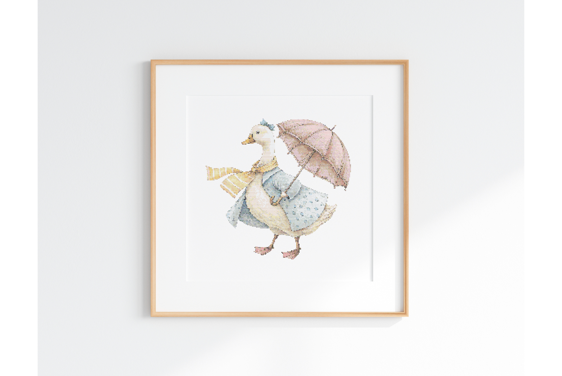 Funny Goose Cross Stitch Chart