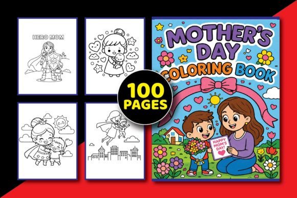Mother’s Day Coloring Book for Kids - 2
