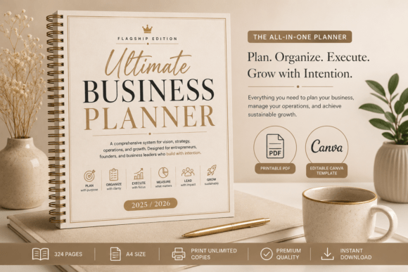 Strategy, Finance & Marketing Planner