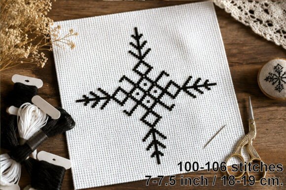 Cross Stitch Baltic Traditional Folk Art
