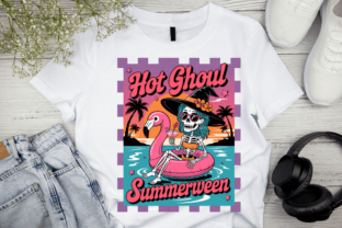 Funny Summerween Sublimation Designs Bun Graphic by JR Design ...
