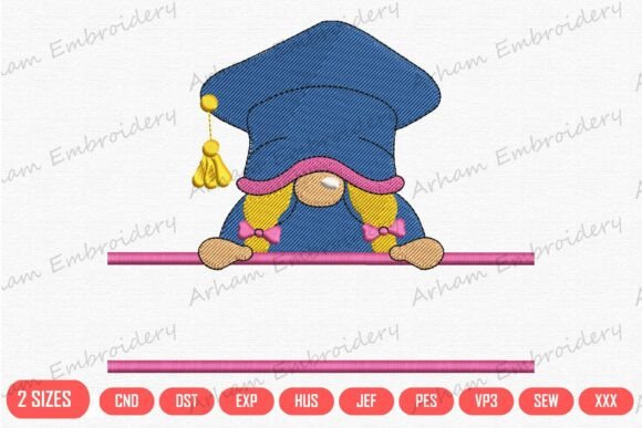 Graduation Girl Gnome