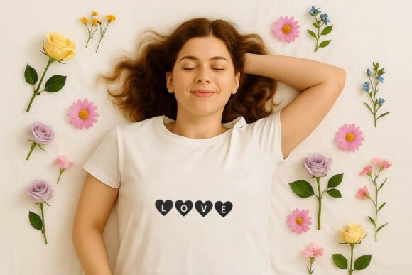 Love Hearts Embroidery Design
