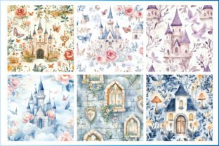 Medieval Fairytale Seamless Pattern Graphic by Design Market · Creative ...