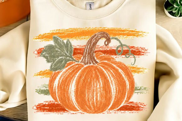 Preppy Fall Pumpkin Halloween Autumn PNG