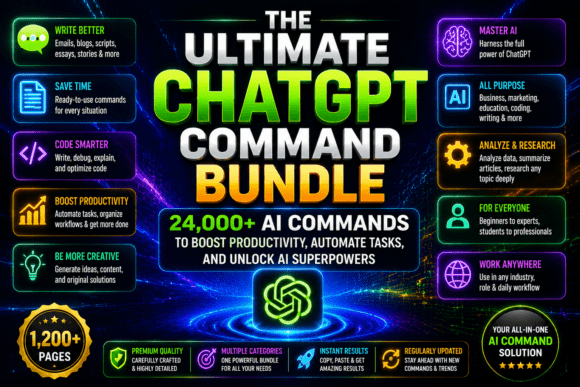 The Ultimate ChatGPT Command Bundle