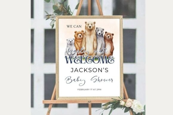 Baby Shower Welcome Template 80
